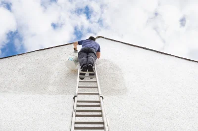 Peinture extérieure à Lublé — façades et ravalement